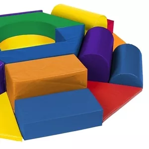 Мягкие модули для детской игровой зоны