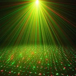 ЛАЗЕРНЫЙ ПРОЕКТОР!!! mini-laser stage lighting YX-09!!! 6B1 [ORIGINAL]