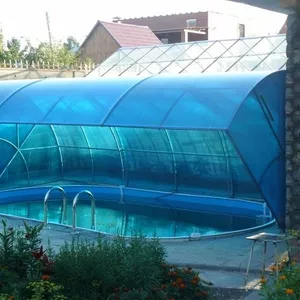 Строительство павильонов для бассейнов