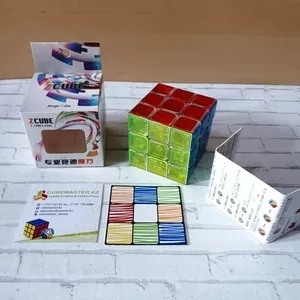 Скоростной кубик рубика 3х3 Z-cube Transparent 