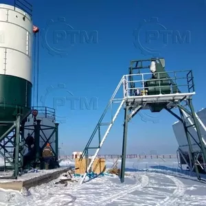 Зимний бетонный завод RTM			