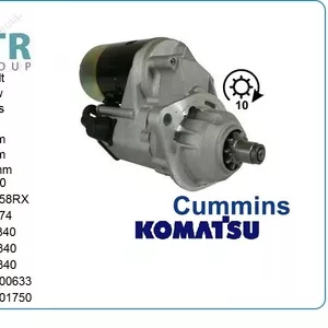 Стартер Cummins qsb6.7 3863128