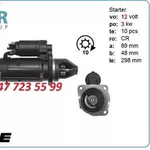Стартер на трактор Case 11.132.101