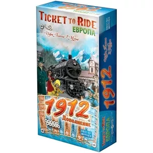Настольная игра: Ticket to ride (Билет на поезд) Европа 1912