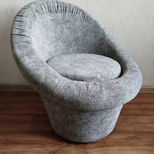 Пуфик со спинкой б/у. (2 шт.)