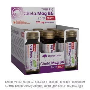 Источник магния,  витамина B6/Хела-Маг Б6 Форте Шот