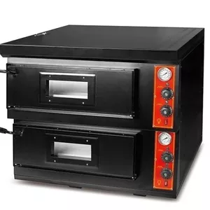 Печь для пиццы Газовая одноуровневая модель ZH-4EP4. Вмещается 8 пиццы