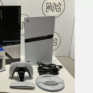 Sony PlayStation 5 Pro Digital PS5 2TB White Full Combo Console 