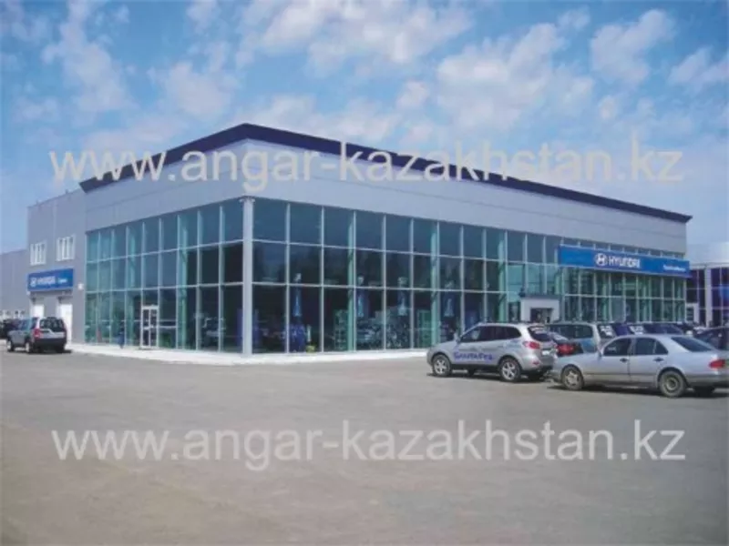 Ангары прямостенные. Модульные здания. 3