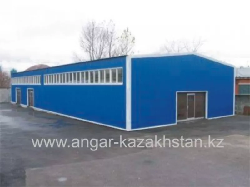 Ангары прямостенные. Модульные здания. 5