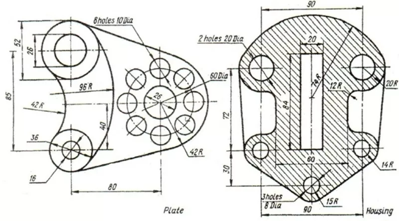 Чертежи в AutoCAD для студентов Алматы и Частных лиц 3