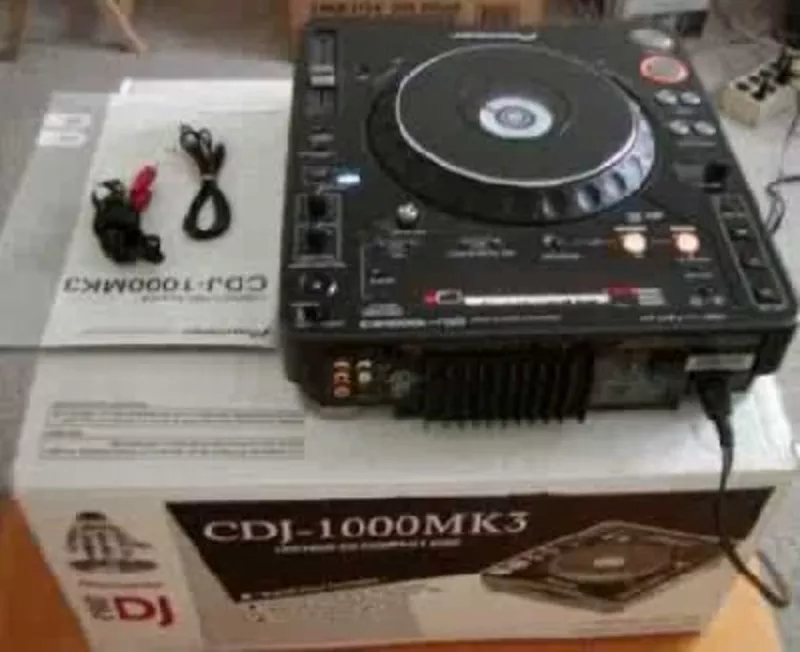 2x PIONEER CDJ-1000MK3 & 1x DJM-800 MIXER DJ ПАКЕТ + PIONEER HDJ 2000 