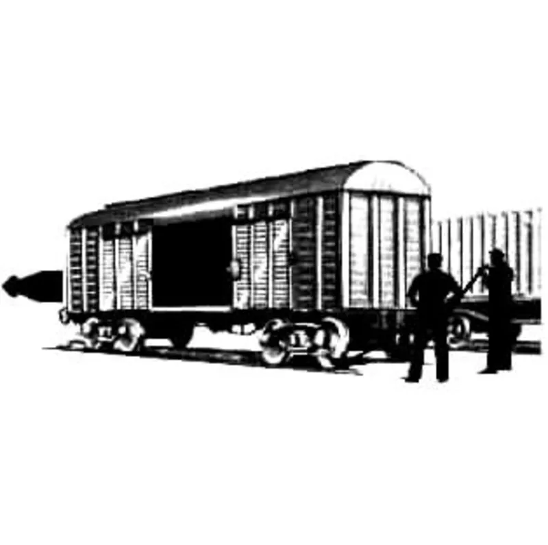 Маневровый толкатель Аншпуг для перекатки ж.д. вагонов вручную