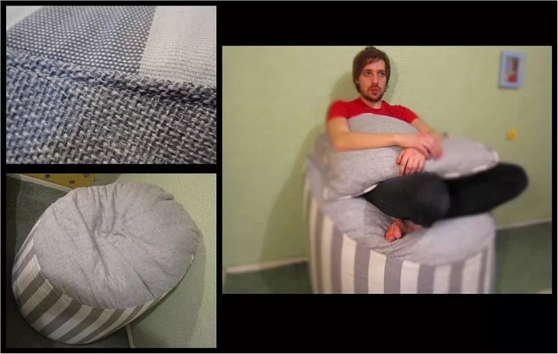 Бескаркасная мебель Тюфяк Beanbag 4