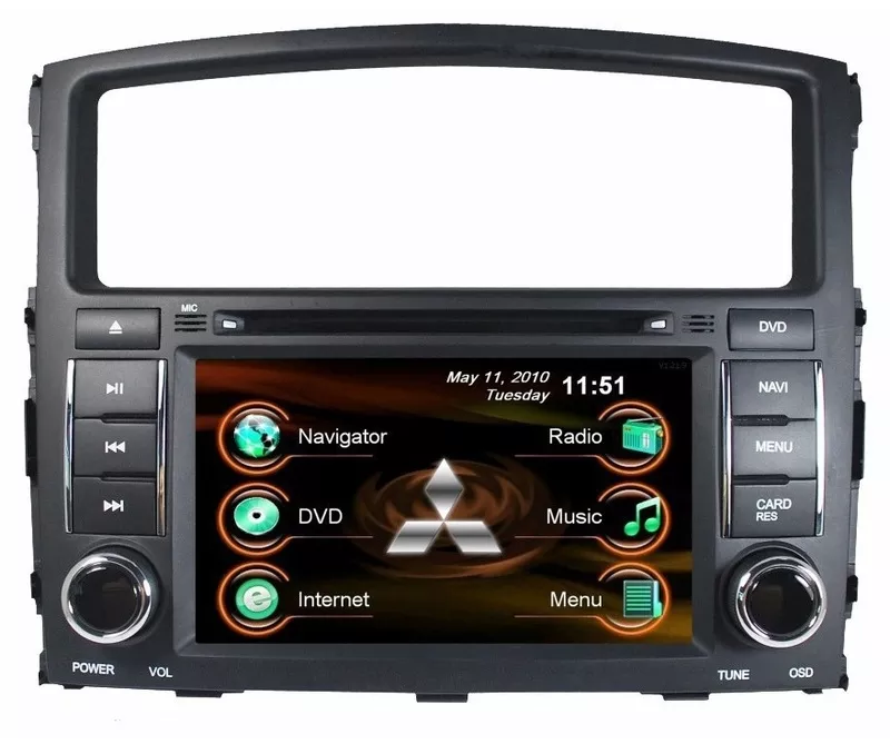 Штатные магнитолы для Mitsubishi  3