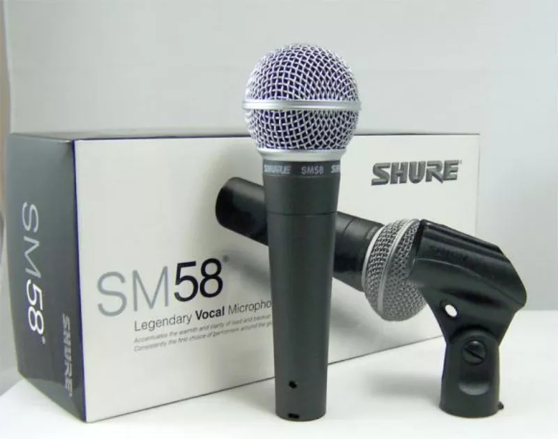 Продам Вокальный динамический микрофон SHURE SM58