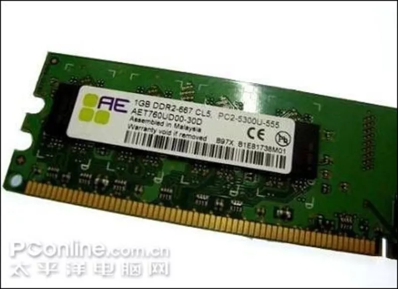 О.З.У. 1G DDR2 667(AET760UD00-30D)