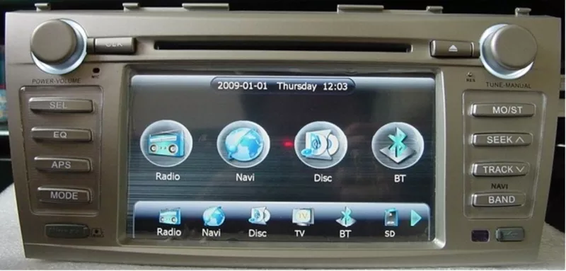 Штатное головное устройство для Toyota 