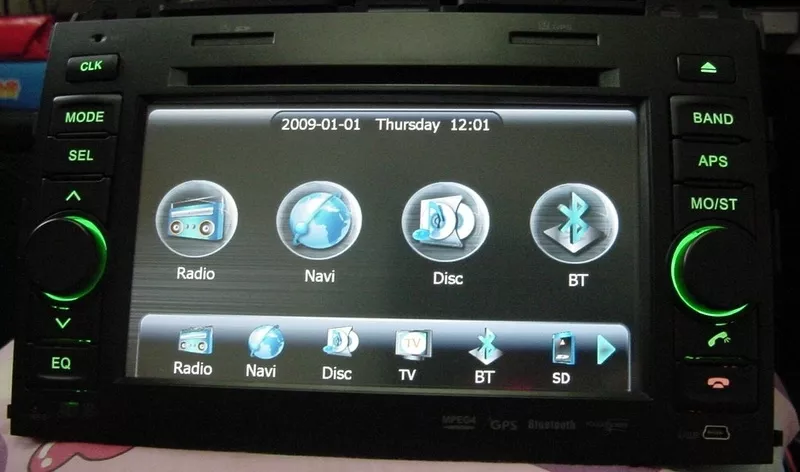 Штатное головное устройство для Toyota  2