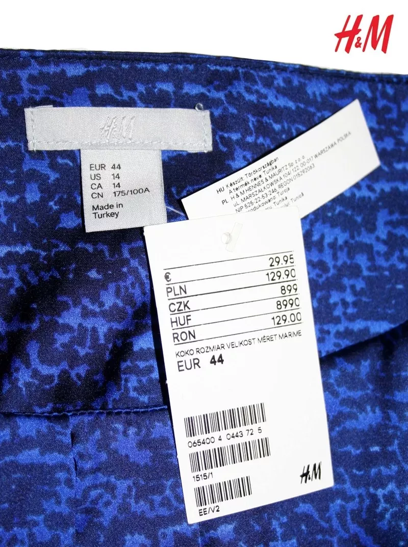 Новое женское платье H&M,  полиэстер,  цвет: аметист,  размер 48-50 2