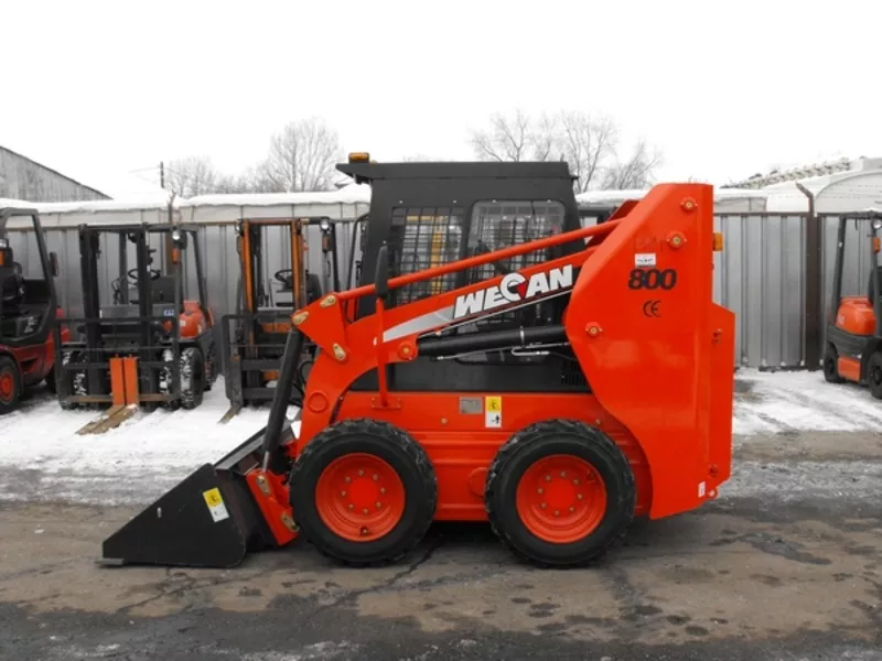 мини-погрузчик WECAN GM800, г/п 800кг, 61л.с, 3, 2литра в наличии