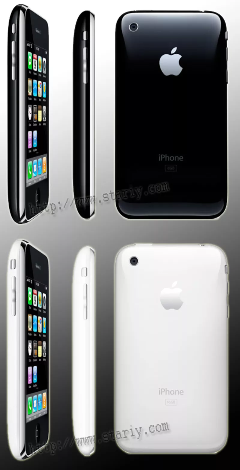 Apple iPhone 3GS 32Gb White/Bleack 2