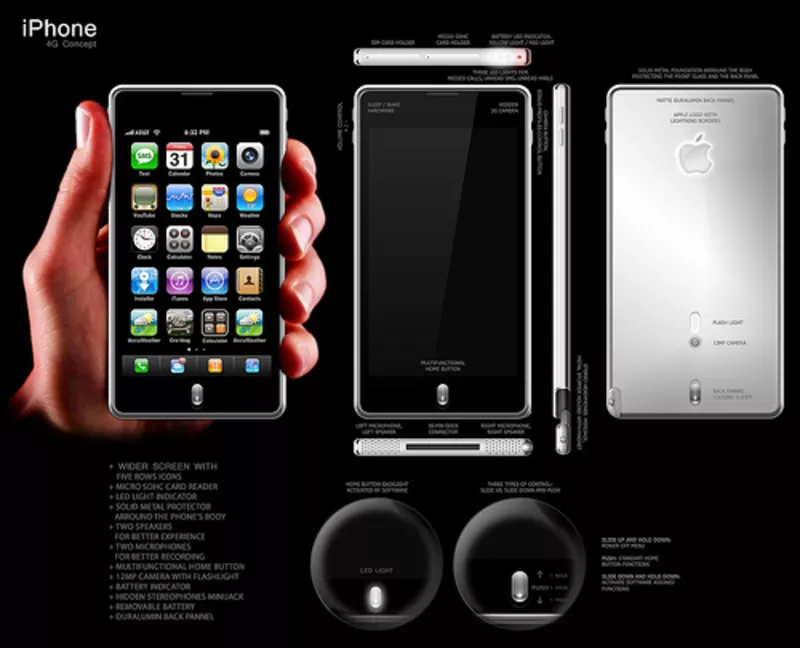 Apple iPhone 4G 16Gb White/Bleack