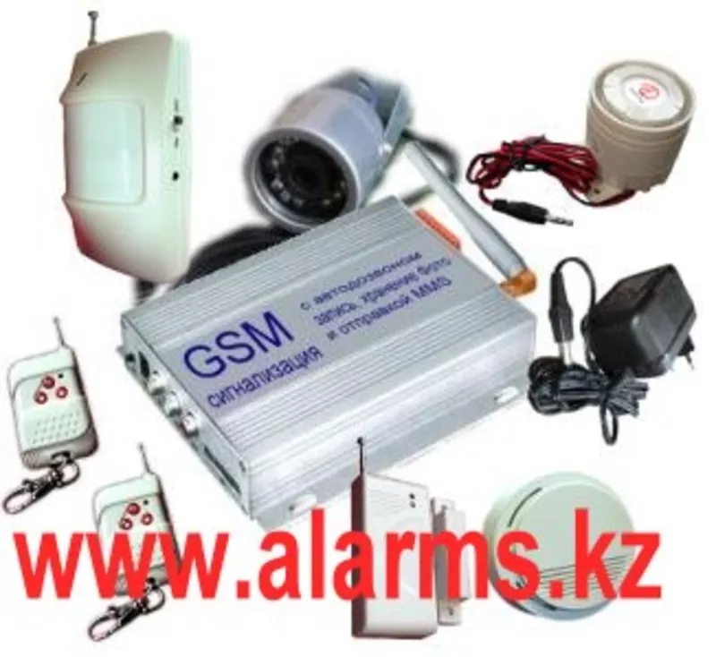 GSM  Сигнализация для дома с отправкой фото нарушителя  на сотовый тлф