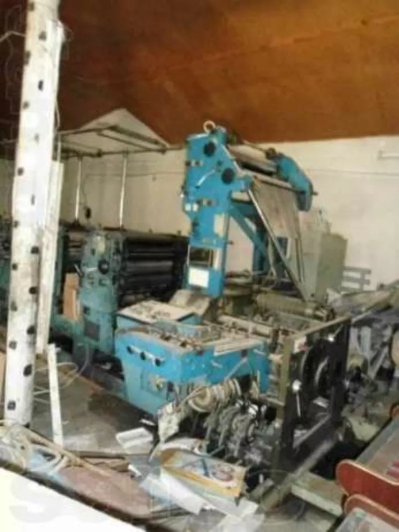 Продам газетно-книжный типографический станок 4