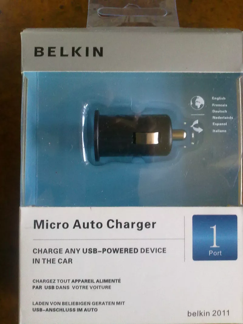 Автомобильное Зарядное устройство Belkin для продукции Apple