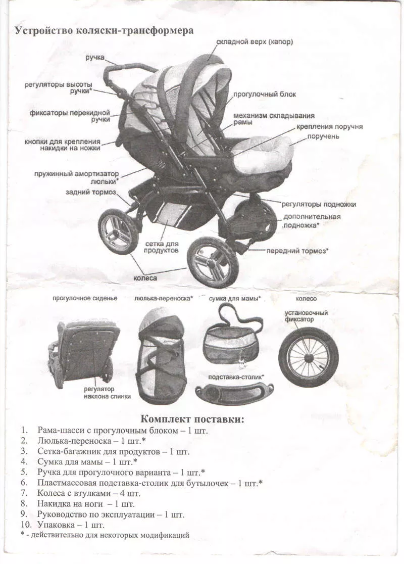 Продам срочно детскую коляску трансформер