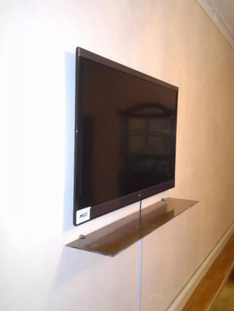 Навеска телевизора на стену в Алматы 4