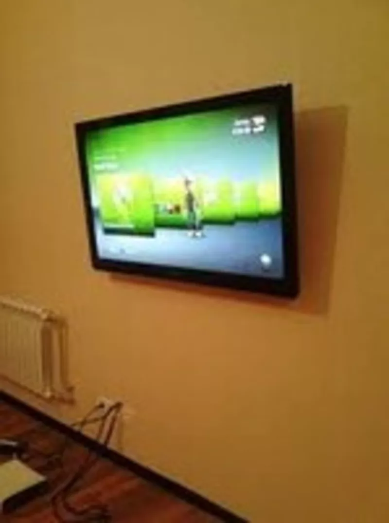 Навеска телевизора на стену в Алматы 5