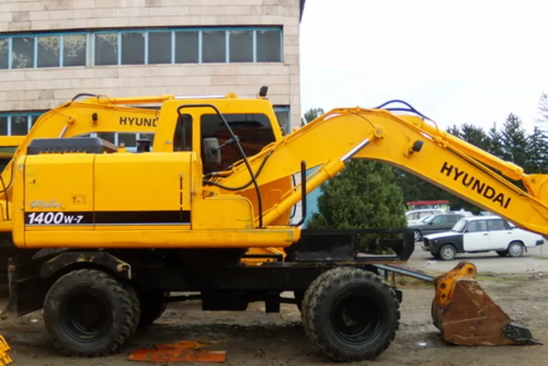 колесный экскаватор Hyundai R1400W-7, ковш 0, 65куб.м 2005г.в.