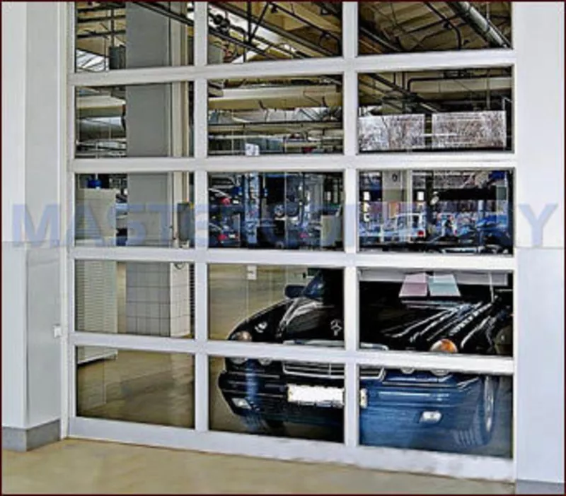 Секционные гаражные и промышленные ворота ALUTECH 3