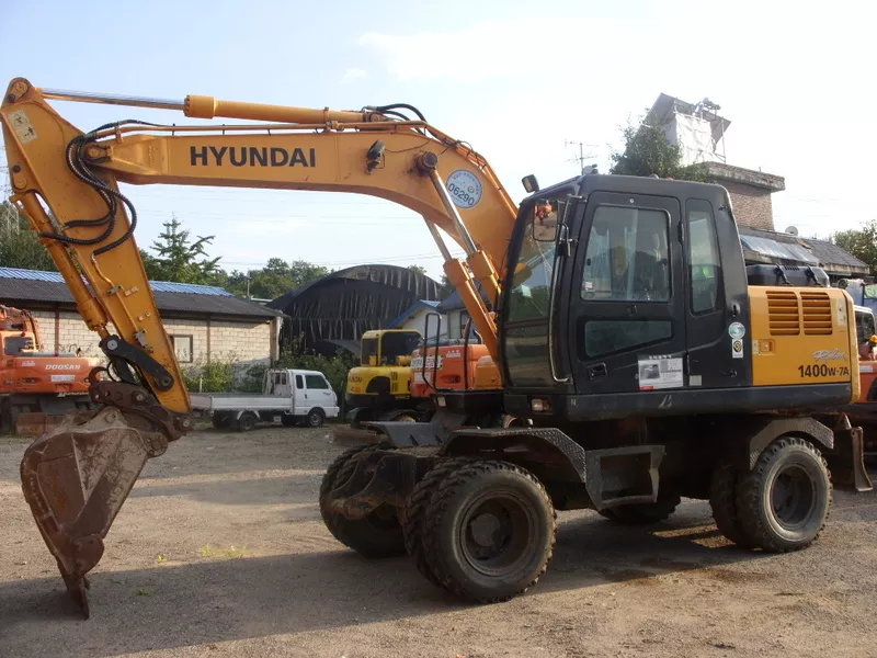 Продам колесный экскаватор Hyundai R1400W-7 2008 г