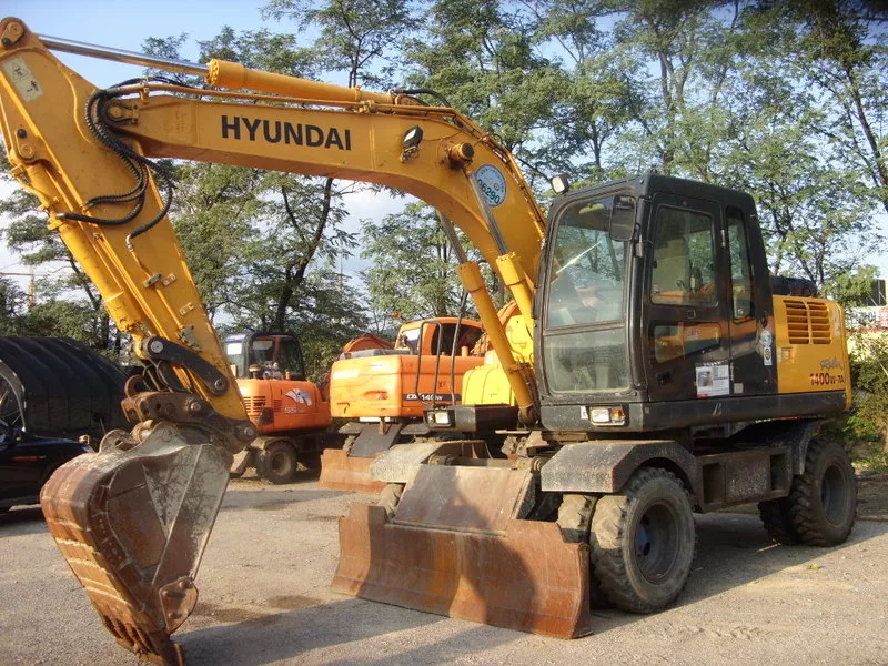 Продам колесный экскаватор Hyundai R1400W-7 2008 г 4