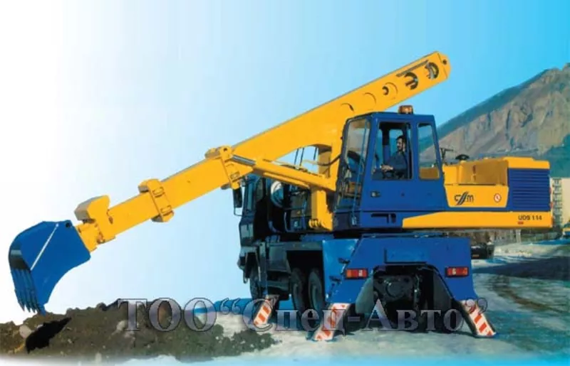 Экскавтор-планировщик UDS 114R на шасси ТАТРА Т815-280 3