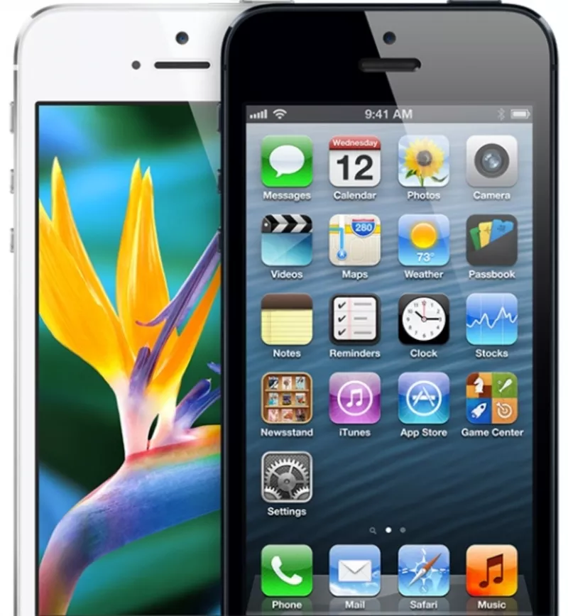 Смартфон Apple Iphone 5 черный/белый 64GB 3