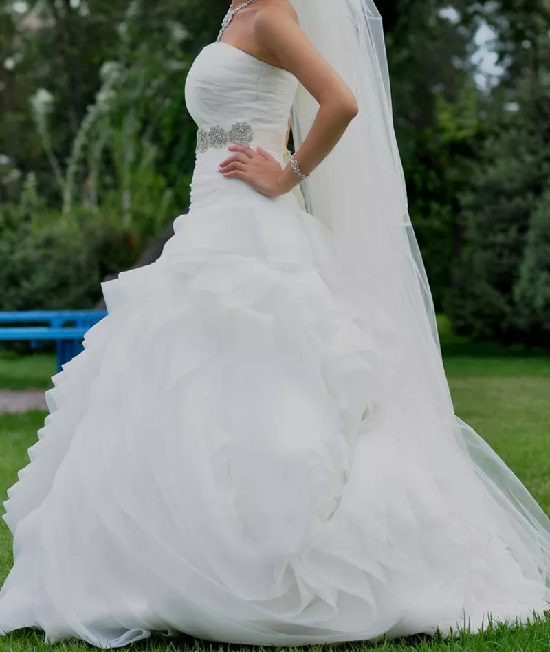 Сдам на прокат свадебное платье от Vera Wang. 3