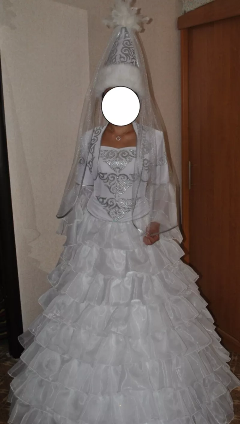 Казахское свадебное платье 3