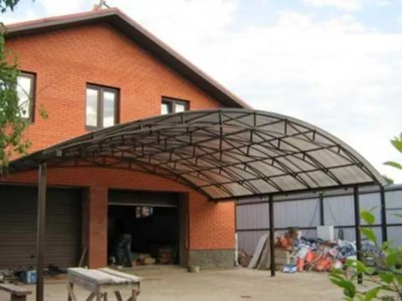 Авто навесы,  решетки и ворота 5