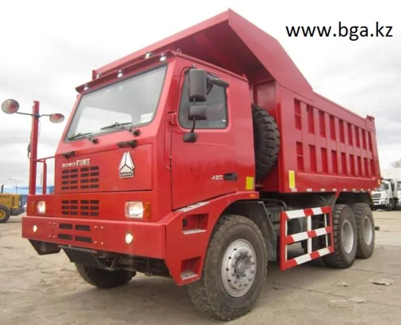 Карьерный самосвал HOWO, 375 л.с, 50 тонн, 6х4 3