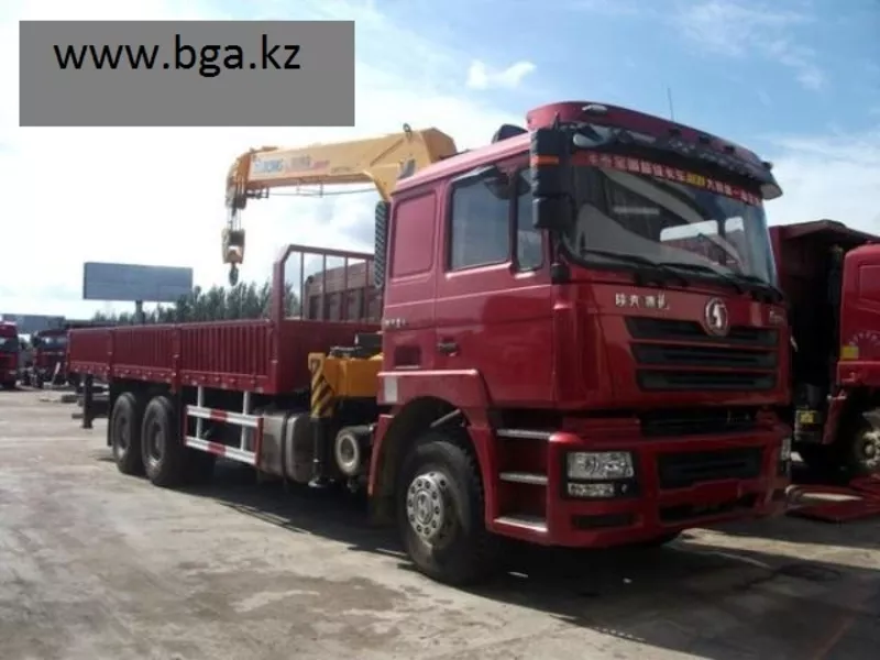 Манипулятор Shaanxi, Грузоподъемность крана 12тн, 340 л.с