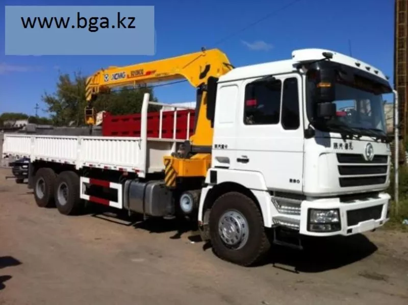 Манипулятор Shaanxi, Грузоподъемность крана 12тн, 340 л.с 4