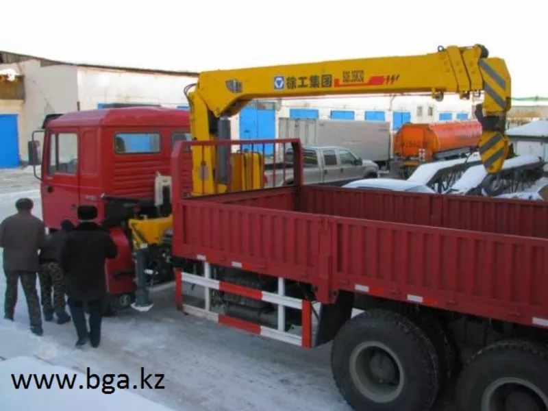 Манипулятор Shaanxi, Грузоподъемность крана 12тн, 340 л.с 5