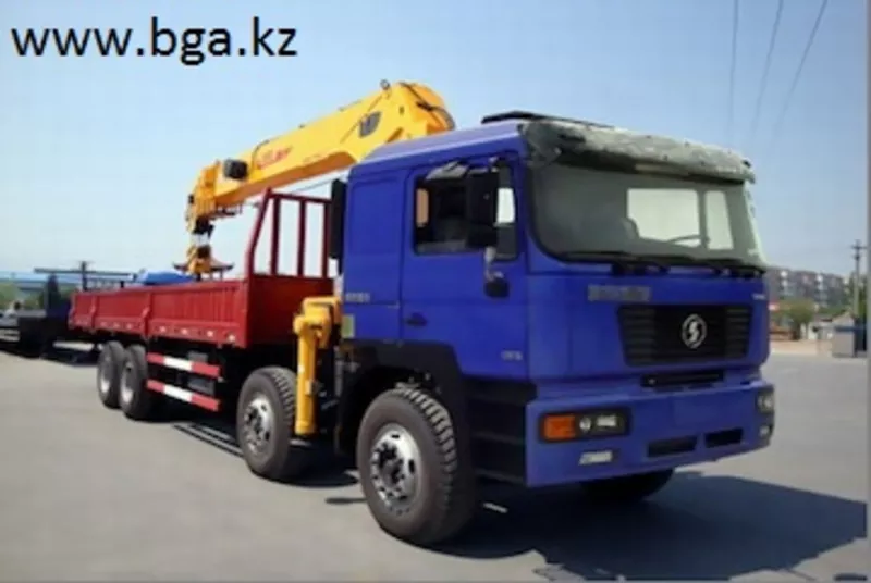 Манипулятор Shaanxi, Грузоподъемность крана 12тн, 340 л.с 6