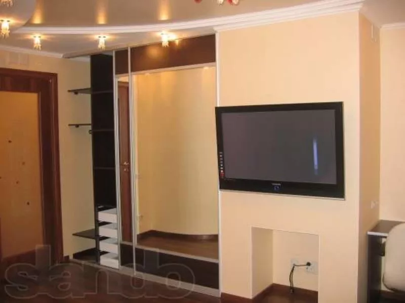 Установка навеска телевизоров на стену в Алматы