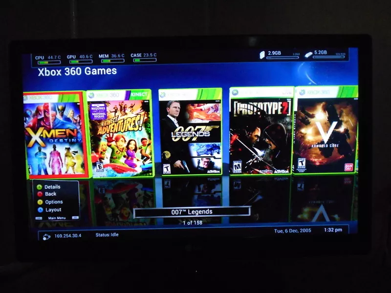 продам xbox360 прошитый freeBoot Kinect, 1 tb hdd, 170 игр, 2 джойстика  6