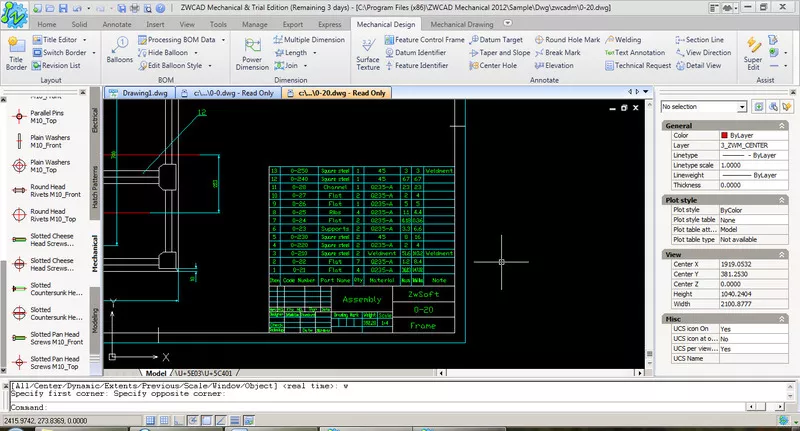 ZWCAD 2012 3